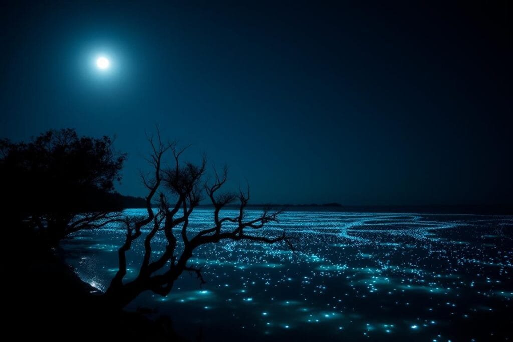 Bioluminescent Mosquito Bay Glow
