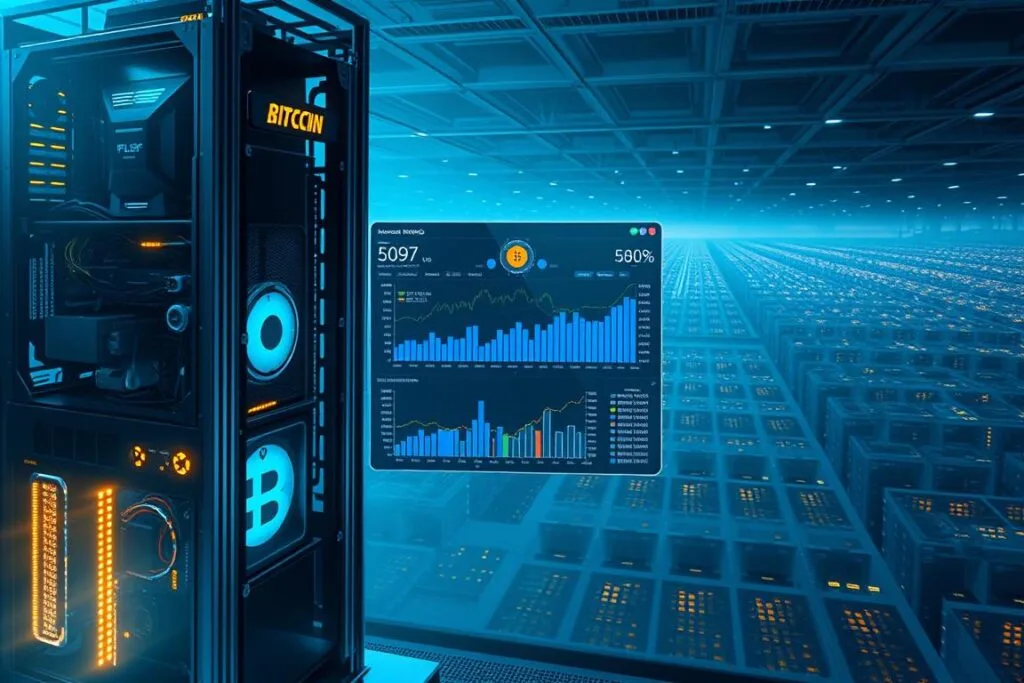 Bitcoin Mining Rewards Visualization