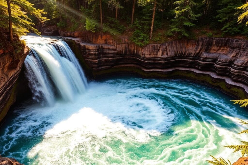 Mysterious Waterfall Wonder