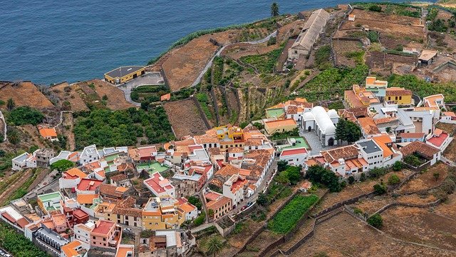 Agulo, La gomera, Canary islands image